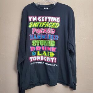 Funny graphic long sleeve tee